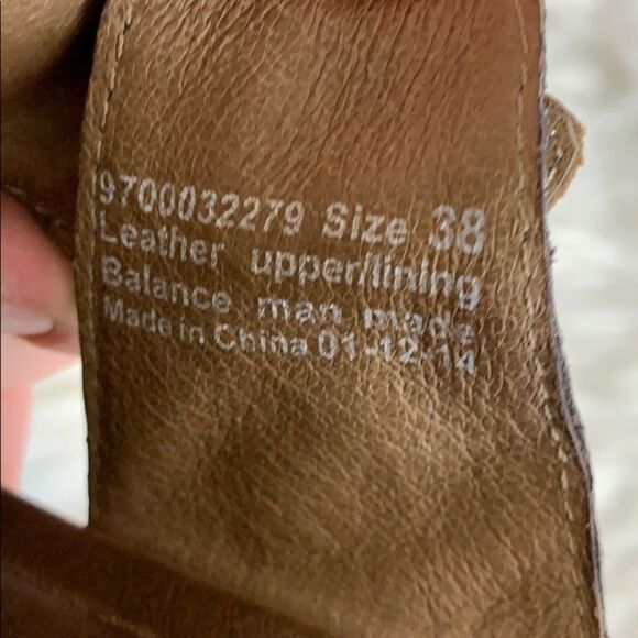 Dansko Sophie Brown Slide Sandals Sz 38/7.5-8 - Picture 5 of 7